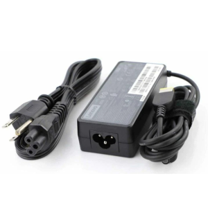 Cargador Lenovo 65W 20V 3.25A Conector Rectangular Amarillo, Pin Central