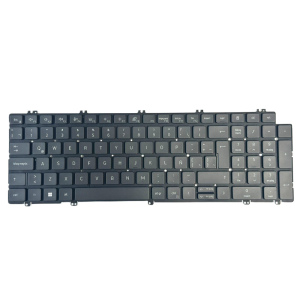 Teclado Dell Latitude 5520 5521 Presicion 3560 3561 Gris Plomo Español Retroiluminado