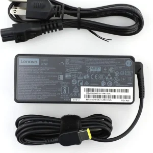 Cargador Lenovo 90W 20V 4.5A Conector Rectangular Amarillo, Pin Central